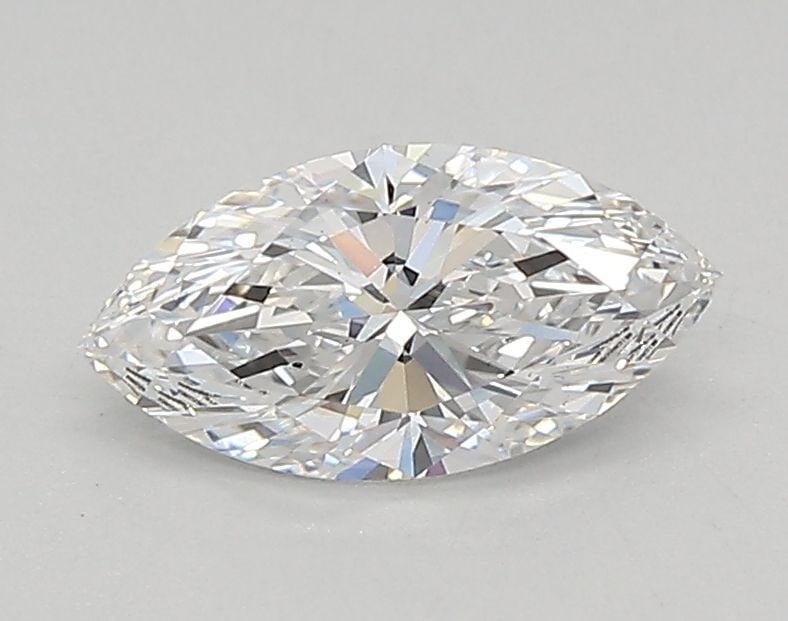 Loose Diamond - MARQUISE 0.59ct D VS1: Loose Diamond - MARQUISE 0.59ct D VS1 Source: This is a real non-mined Diamond that has been grown in a lab Shape: MARQUISE Carats: 0.59 Color: D Clarity: VS1 Certification: IGI Video: