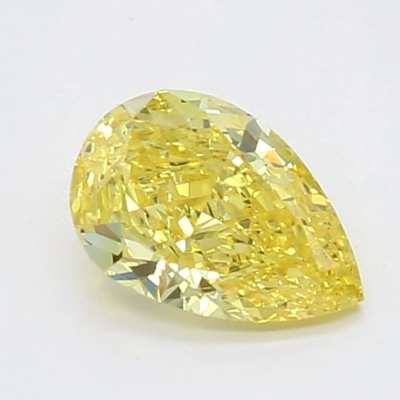 Loose Diamond - PEAR 0.42ct Fancy Vivid Yellow VS1: Loose Diamond - PEAR 0.42ct Fancy Vivid Yellow VS1 Source: This is a real non-mined Diamond that has been grown in a lab Shape: PEAR Carats: 0.42 Color: Fancy Vivid Yellow Certification: NONE Video: