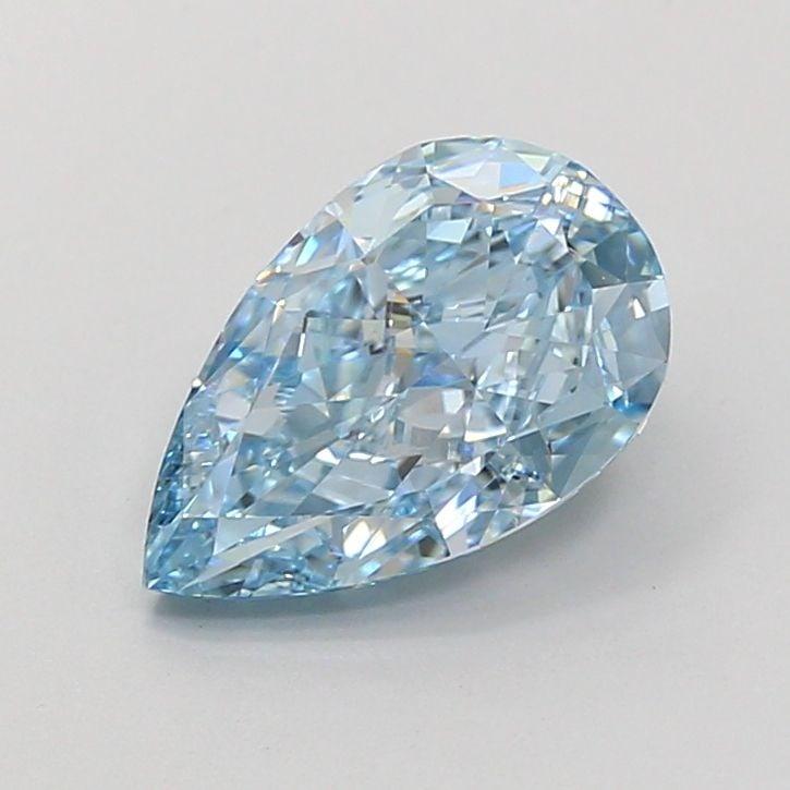 Loose Diamond - PEAR 2.56ct Fancy Vivid Blue VVS2: Loose Diamond - PEAR 2.56ct Fancy Vivid Blue VVS2 Source: This is a real non-mined Diamond that has been grown in a lab Shape: PEAR Carats: 2.56 Color: Fancy Vivid Blue Certification: IGI Video:
