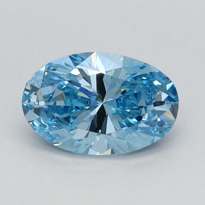 Loose Diamond - OVAL 0.56ct Fancy Vivid Blue VS1: Loose Diamond - OVAL 0.56ct Fancy Vivid Blue VS1 Source: This is a real non-mined Diamond that has been grown in a lab Shape: OVAL Carats: 0.56 Color: Fancy Vivid Blue Certification: IGI Video: