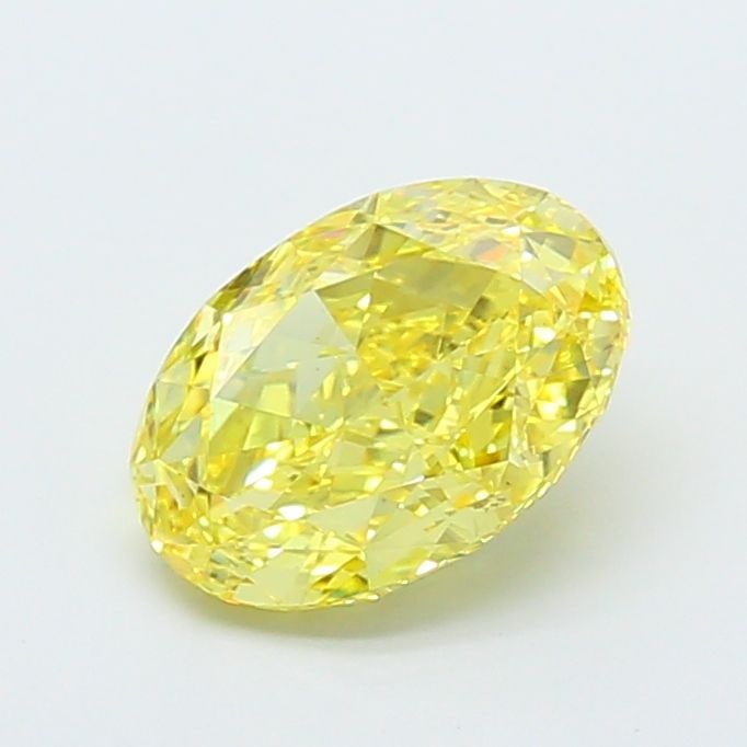 Loose Diamond - OVAL 4.03ct Fancy Vivid Yellow VS1: Loose Diamond - OVAL 4.03ct Fancy Vivid Yellow VS1 Source: This is a real non-mined Diamond that has been grown in a lab Shape: OVAL Carats: 4.03 Color: Fancy Vivid Yellow Certification: IGI Video: