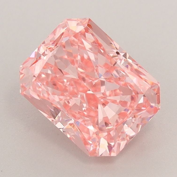Loose Diamond - RADIANT 1.57ct Fancy Vivid Pink VS1: Loose Diamond - RADIANT 1.57ct Fancy Vivid Pink VS1 Source: This is a real non-mined Diamond that has been grown in a lab Shape: RADIANT Carats: 1.57 Color: Fancy Vivid Pink Certification: IGI Video: