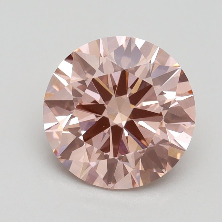Loose Diamond - ROUND 2.03ct Fancy Intense Pink VS1: Loose Diamond - ROUND 2.03ct Fancy Intense Pink VS1 Source: This is a real non-mined Diamond that has been grown in a lab Shape: ROUND Carats: 2.03 Color: Fancy Intense Pink Certification: IGI Video: