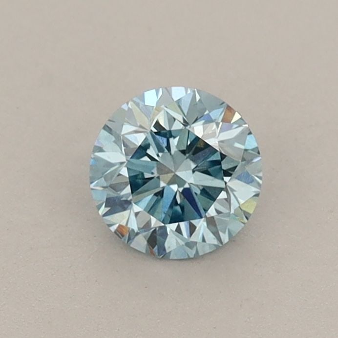 Loose Diamond - ROUND 0.48ct Fancy Vivid Blue VS2: Loose Diamond - ROUND 0.48ct Fancy Vivid Blue VS2 Source: This is a real non-mined Diamond that has been grown in a lab Shape: ROUND Carats: 0.48 Color: Fancy Vivid Blue Certification: IGI Video: