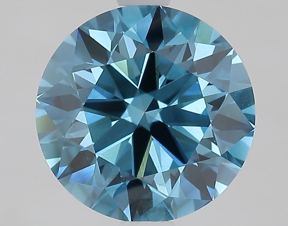 Ideal Loose Diamond - ROUND 2.36ct Fancy Vivid Blue VS1: Ideal Loose Diamond - ROUND 2.36ct Fancy Vivid Blue VS1 Source: This is a real non-mined Diamond that has been grown in a lab Shape: ROUND Carats: 2.36 Color: Fancy Vivid Blue Certification: IGI Video