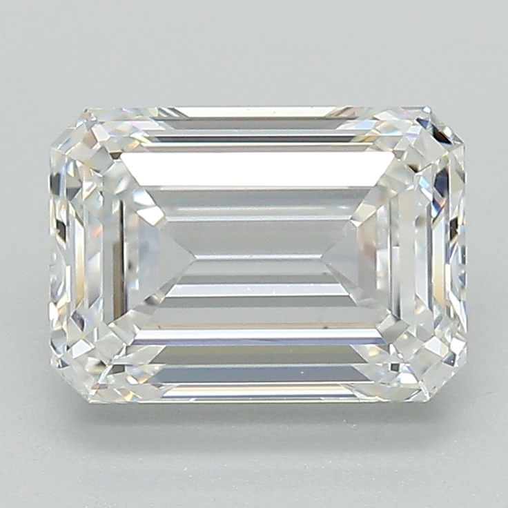 Loose Diamond - EMERALD 2.07ct E VVS2: Loose Diamond - EMERALD 2.07ct E VVS2 Source: This is a real non-mined Diamond that has been grown in a lab Shape: EMERALD Carats: 2.07 Color: E Clarity: VVS2 Certification: IGI Video: