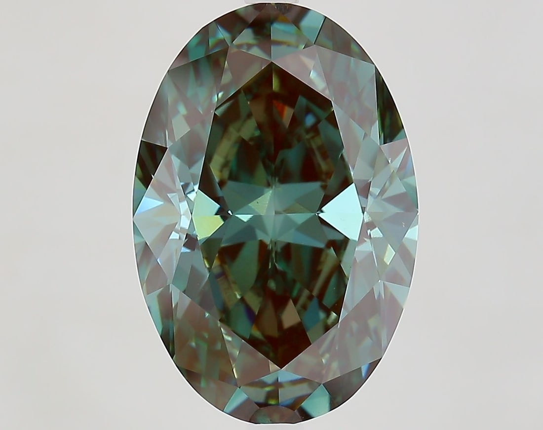 Loose Diamond - OVAL 7.51ct Fancy Vivid Green VS1: Loose Diamond - OVAL 7.51ct Fancy Vivid Green VS1 Source: This is a real non-mined Diamond that has been grown in a lab Shape: OVAL Carats: 7.51 Color: Fancy Vivid Green Certification: IGI Video: