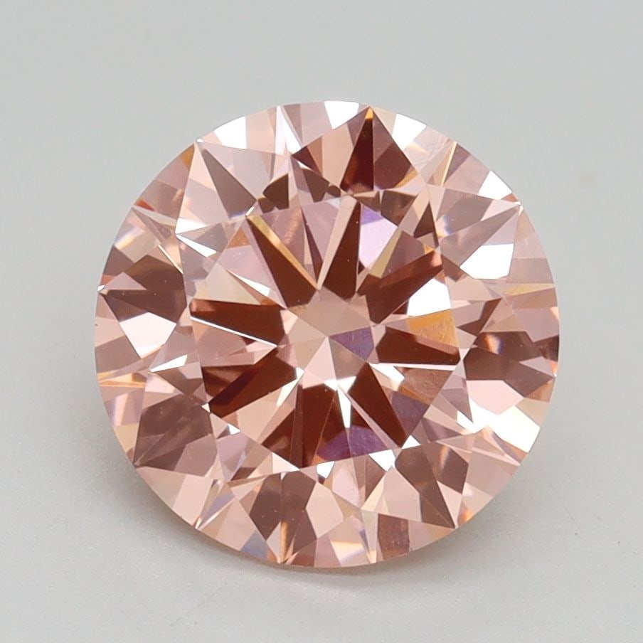 Loose Diamond - ROUND 2.5ct Fancy Intense Pink VS1: Loose Diamond - ROUND 2.5ct Fancy Intense Pink VS1 Source: This is a real non-mined Diamond that has been grown in a lab Shape: ROUND Carats: 2.5 Color: Fancy Intense Pink Certification: IGI Video:
