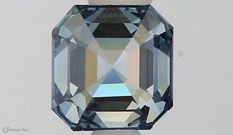 Loose Diamond - SQUARE EMERALD 0.42ct Fancy Vivid Blue VS1: Loose Diamond - SQUARE EMERALD 0.42ct Fancy Vivid Blue VS1 Source: This is a real non-mined Diamond that has been grown in a lab Shape: SQUARE EMERALD Carats: 0.42 Color: Fancy Vivid Blue Certificatio