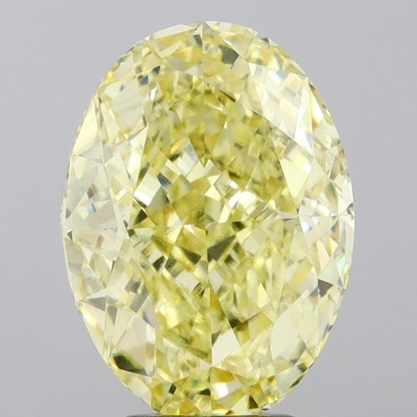 Loose Diamond - OVAL 5.06ct Fancy Intense Yellow VVS2: Loose Diamond - OVAL 5.06ct Fancy Intense Yellow VVS2 Source: This is a real non-mined Diamond that has been grown in a lab Shape: OVAL Carats: 5.06 Color: Fancy Intense Yellow Certification: IGI Vide