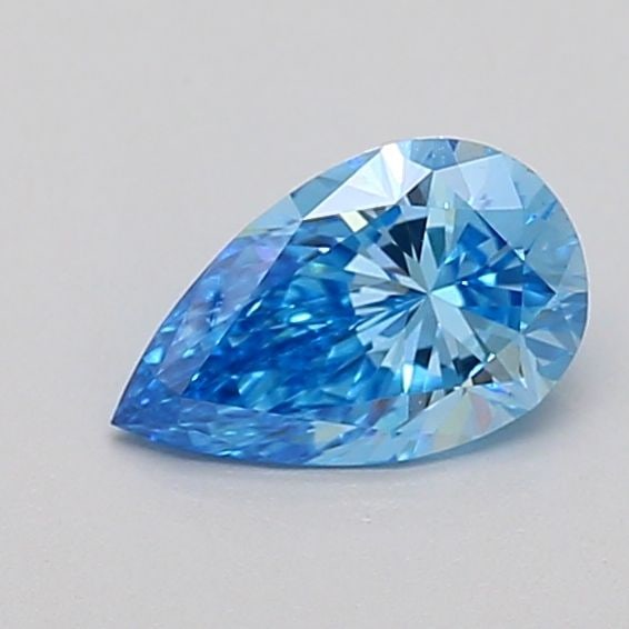 Loose Diamond - PEAR 0.6ct Fancy Vivid Blue VS1: Loose Diamond - PEAR 0.6ct Fancy Vivid Blue VS1 Source: This is a real non-mined Diamond that has been grown in a lab Shape: PEAR Carats: 0.6 Color: Fancy Vivid Blue Certification: IGI Video: