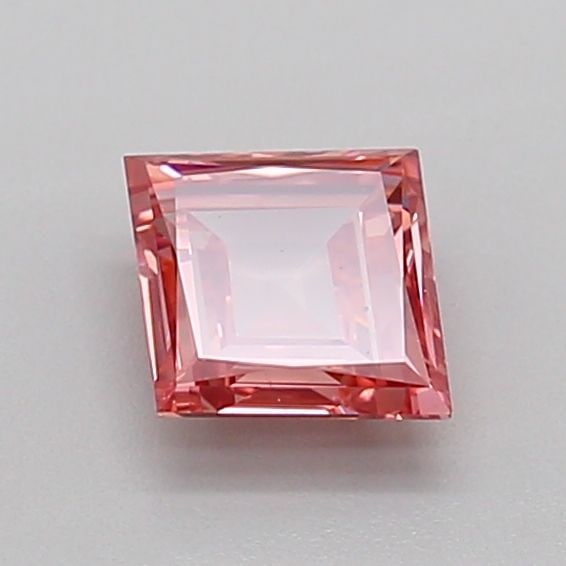 Loose Diamond - LOZENGE 0.63ct Fancy Intense Pink VS2: Loose Diamond - LOZENGE 0.63ct Fancy Intense Pink VS2 Source: This is a real non-mined Diamond that has been grown in a lab Shape: LOZENGE Carats: 0.63 Color: Fancy Intense Pink Certification: IGI Vid