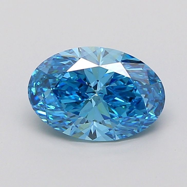 Loose Diamond - OVAL 2.01ct Fancy Vivid Blue VS1: Loose Diamond - OVAL 2.01ct Fancy Vivid Blue VS1 Source: This is a real non-mined Diamond that has been grown in a lab Shape: OVAL Carats: 2.01 Color: Fancy Vivid Blue Certification: IGI Video: