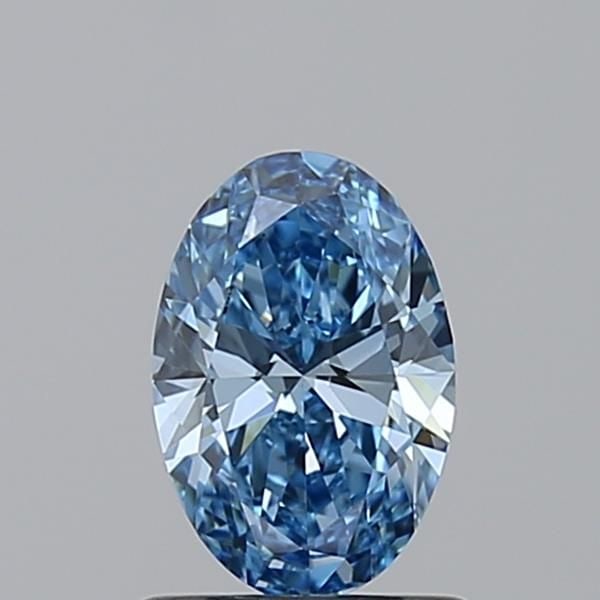 Loose Diamond - OVAL 0.75ct Fancy Vivid Blue VVS1: Loose Diamond - OVAL 0.75ct Fancy Vivid Blue VVS1 Source: This is a real non-mined Diamond that has been grown in a lab Shape: OVAL Carats: 0.75 Color: Fancy Vivid Blue Certification: IGI Video:
