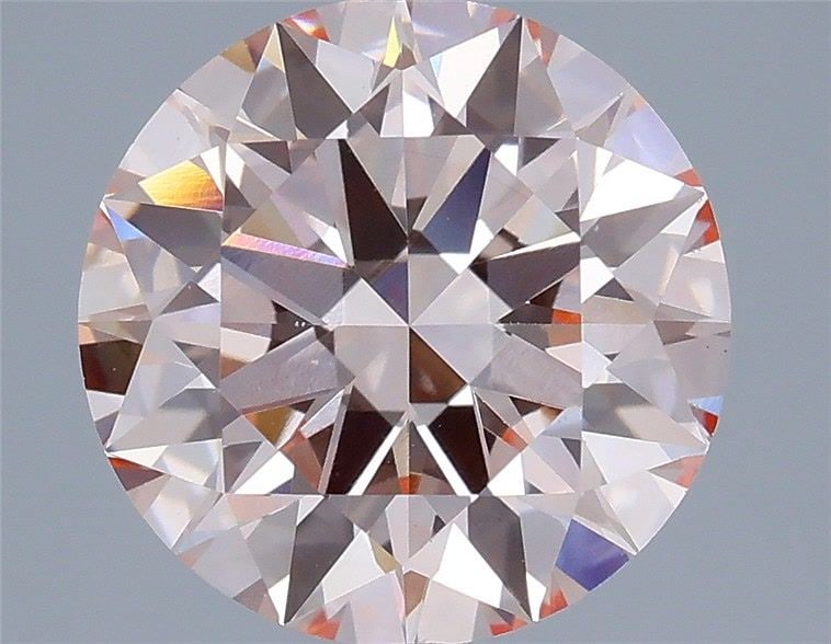 Ideal Loose Diamond - ROUND 2.84ct Fancy Pink VS1: Ideal Loose Diamond - ROUND 2.84ct Fancy Pink VS1 Source: This is a real non-mined Diamond that has been grown in a lab Shape: ROUND Carats: 2.84 Color: Fancy Pink Certification: IGI Video: