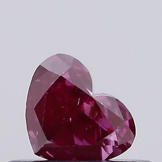 Loose Diamond - HEART 0.25ct Fancy Intense Purple VS2: Loose Diamond - HEART 0.25ct Fancy Intense Purple VS2 Source: This is a real non-mined Diamond that has been grown in a lab Shape: HEART Carats: 0.25 Color: Fancy Intense Purple Certification: NONE Vi