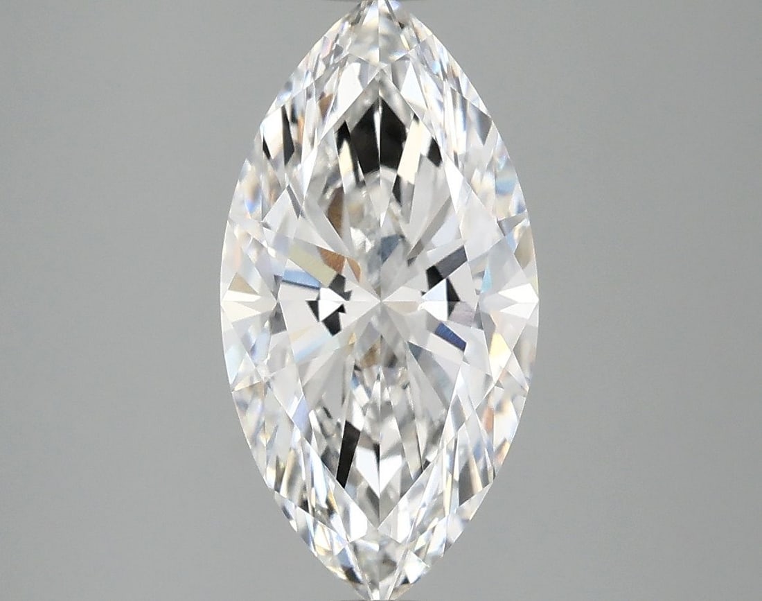 Loose Diamond - MARQUISE 2.59ct E VVS2: Loose Diamond - MARQUISE 2.59ct E VVS2 Source: This is a real non-mined Diamond that has been grown in a lab Shape: MARQUISE Carats: 2.59 Color: E Clarity: VVS2 Certification: IGI Video: