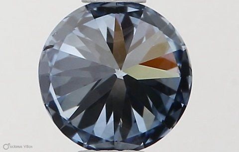 Loose Diamond - ROUND 0.5ct Fancy Vivid Blue VS1: Loose Diamond - ROUND 0.5ct Fancy Vivid Blue VS1 Source: This is a real non-mined Diamond that has been grown in a lab Shape: ROUND Carats: 0.5 Color: Fancy Vivid Blue Certification: IGI Video: