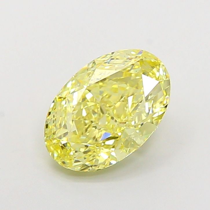 Loose Diamond - OVAL 3.06ct Fancy Intense Yellow VS1: Loose Diamond - OVAL 3.06ct Fancy Intense Yellow VS1 Source: This is a real non-mined Diamond that has been grown in a lab Shape: OVAL Carats: 3.06 Color: Fancy Intense Yellow Certification: IGI Video