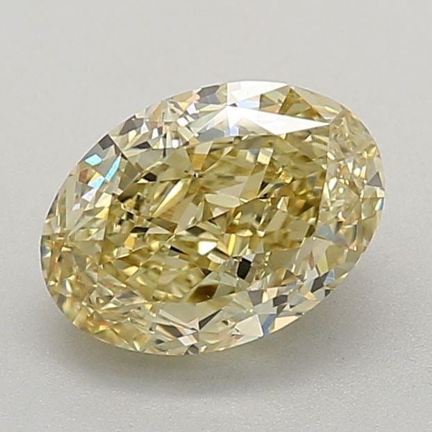 Loose Diamond - OVAL 2.54ct Fancy Intense Yellow VS1: Loose Diamond - OVAL 2.54ct Fancy Intense Yellow VS1 Source: This is a real non-mined Diamond that has been grown in a lab Shape: OVAL Carats: 2.54 Color: Fancy Intense Yellow Certification: IGI Video