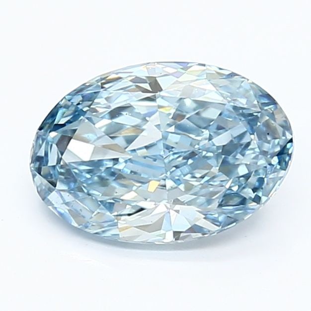 Loose Diamond - OVAL 1.65ct Fancy Vivid Blue VS1: Loose Diamond - OVAL 1.65ct Fancy Vivid Blue VS1 Source: This is a real non-mined Diamond that has been grown in a lab Shape: OVAL Carats: 1.65 Color: Fancy Vivid Blue Certification: IGI Video: