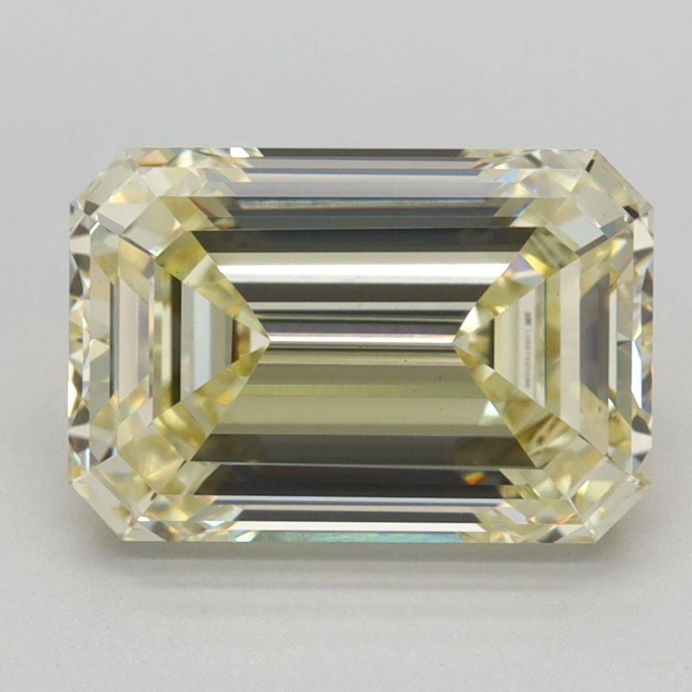 Loose Diamond - EMERALD 2.88ct Fancy Light Yellow VS1: Loose Diamond - EMERALD 2.88ct Fancy Light Yellow VS1 Source: This is a real non-mined Diamond that has been grown in a lab Shape: EMERALD Carats: 2.88 Color: Fancy Light Yellow Certification: IGI Vid