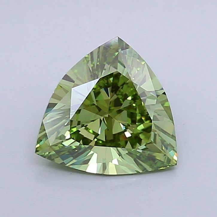 Loose Diamond - TRIANGULAR 1.34ct Fancy Vivid Green VS2 (1 of 1)