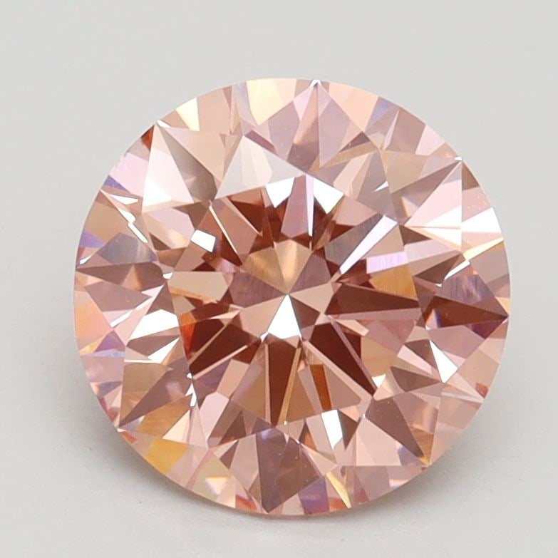 Ideal Loose Diamond - ROUND 2.05ct Fancy Intense Pink VS1: Ideal Loose Diamond - ROUND 2.05ct Fancy Intense Pink VS1 Source: This is a real non-mined Diamond that has been grown in a lab Shape: ROUND Carats: 2.05 Color: Fancy Intense Pink Certification: IGI V