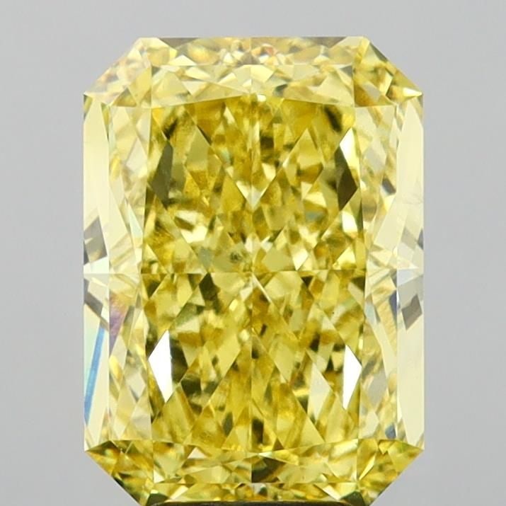Loose Diamond - RADIANT 6.01ct Fancy Intense Yellow VS1: Loose Diamond - RADIANT 6.01ct Fancy Intense Yellow VS1 Source: This is a real non-mined Diamond that has been grown in a lab Shape: RADIANT Carats: 6.01 Color: Fancy Intense Yellow Certification: IGI