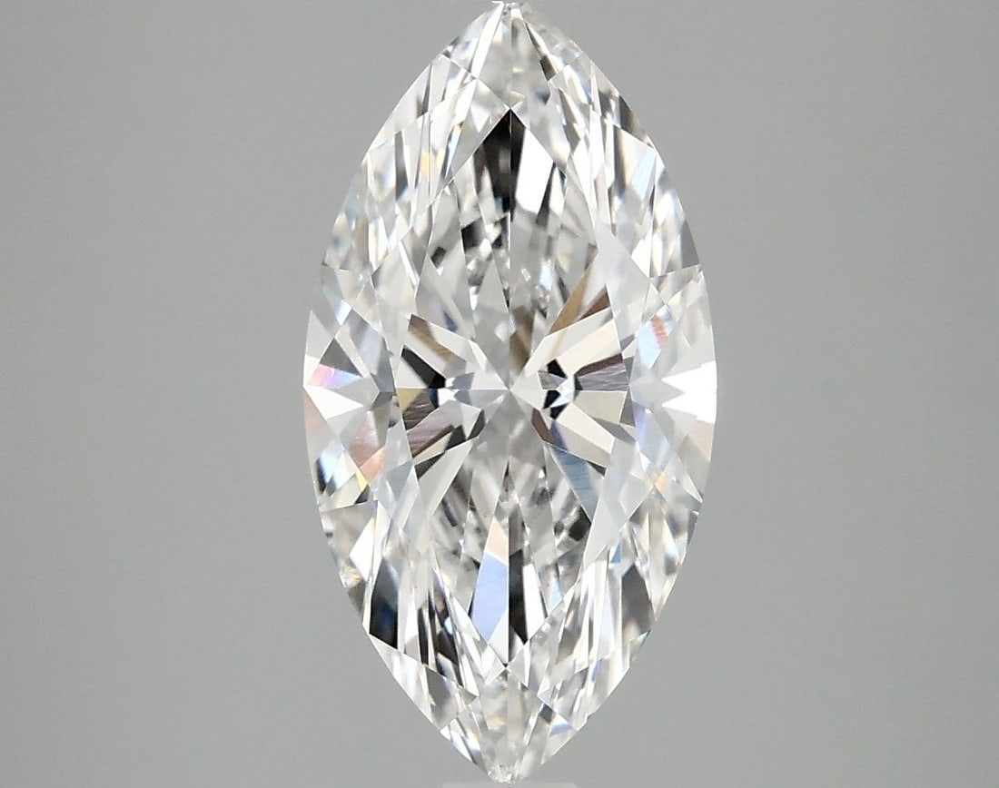 Loose Diamond - MARQUISE 2.56ct E VS1: Loose Diamond - MARQUISE 2.56ct E VS1 Source: This is a real non-mined Diamond that has been grown in a lab Shape: MARQUISE Carats: 2.56 Color: E Clarity: VS1 Certification: IGI Video: