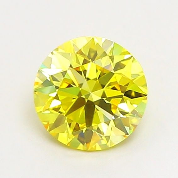 Ideal Loose Diamond - ROUND 1.09ct Fancy Vivid Yellow VVS2: Ideal Loose Diamond - ROUND 1.09ct Fancy Vivid Yellow VVS2 Source: This is a real non-mined Diamond that has been grown in a lab Shape: ROUND Carats: 1.09 Color: Fancy Vivid Yellow Certification: IGI