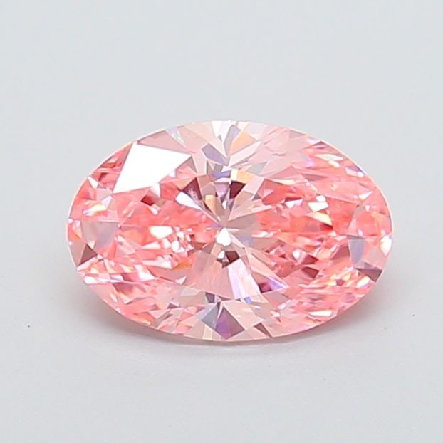 Loose Diamond - OVAL 1.5ct Fancy Vivid Pink VVS2: Loose Diamond - OVAL 1.5ct Fancy Vivid Pink VVS2 Source: This is a real non-mined Diamond that has been grown in a lab Shape: OVAL Carats: 1.5 Color: Fancy Vivid Pink Certification: IGI Video: