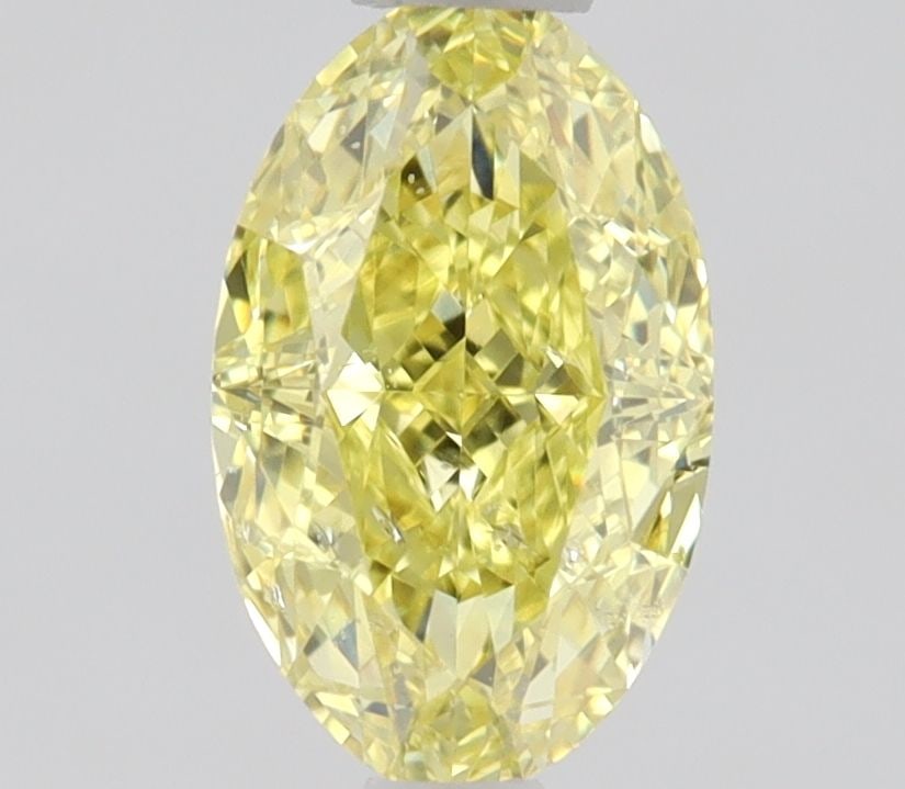 Loose Diamond - OVAL 0.5ct Fancy Intense Yellow SI2: Loose Diamond - OVAL 0.5ct Fancy Intense Yellow SI2 Source: Natural Shape: OVAL Carats: 0.5 Color: Fancy Intense Yellow Certification: GIA Video: