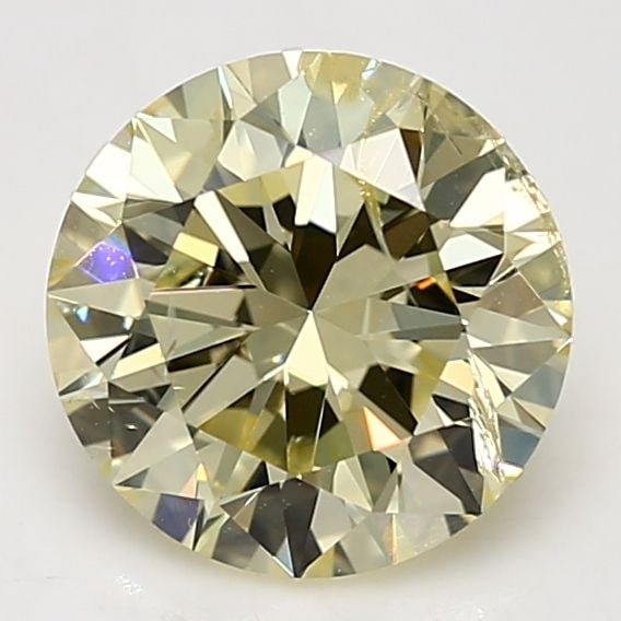 Loose Diamond - ROUND 3.02ct Fancy Yellow I2: Loose Diamond - ROUND 3.02ct Fancy Yellow I2 Source: Natural Shape: ROUND Carats: 3.02 Color: Fancy Yellow Certification: GIA Video: