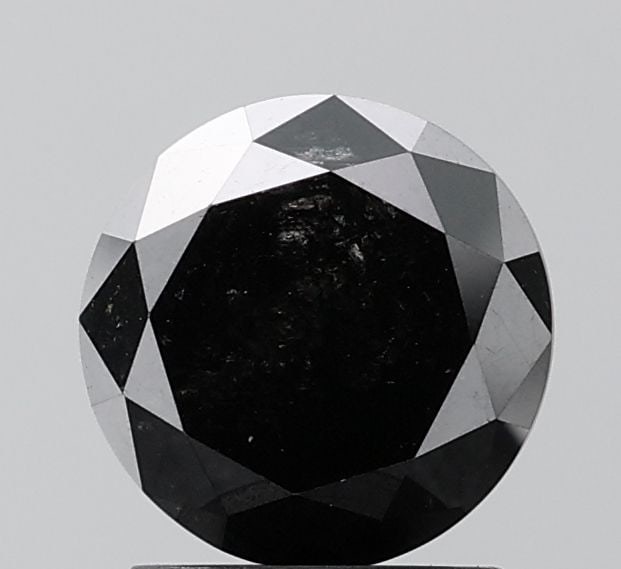Loose Diamond - ROUND 2.33ct Black VVS2: Loose Diamond - ROUND 2.33ct Black VVS2 Source: Natural Shape: ROUND Carats: 2.33 Color: Black Certification: NONE Video:
