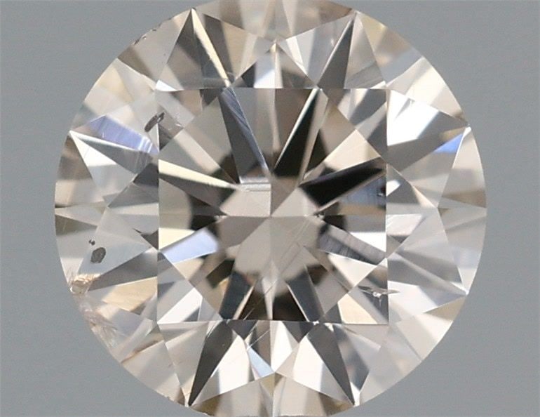 Loose Diamond - ROUND 0.62ct Fancy Light Brown SI1: Loose Diamond - ROUND 0.62ct Fancy Light Brown SI1 Source: Natural Shape: ROUND Carats: 0.62 Color: Fancy Light Brown Certification: IGI Video: