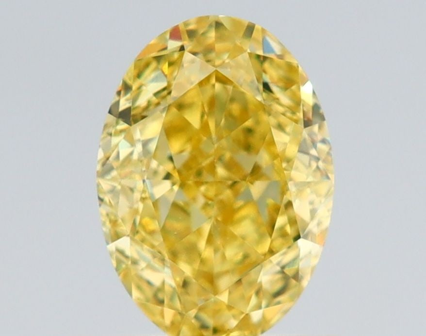 Loose Diamond - OVAL 1.03ct Fancy Intense Yellow VS2: Loose Diamond - OVAL 1.03ct Fancy Intense Yellow VS2 Source: Natural Shape: OVAL Carats: 1.03 Color: Fancy Intense Yellow Certification: GIA Video: