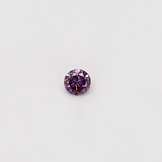 Loose Diamond - ROUND 0.02ct Fancy Intense Pink Purple: Loose Diamond - ROUND 0.02ct Fancy Intense Pink Purple Source: Natural Shape: ROUND Carats: 0.02 Color: Fancy Intense Pink Purple Certification: GIA Video: