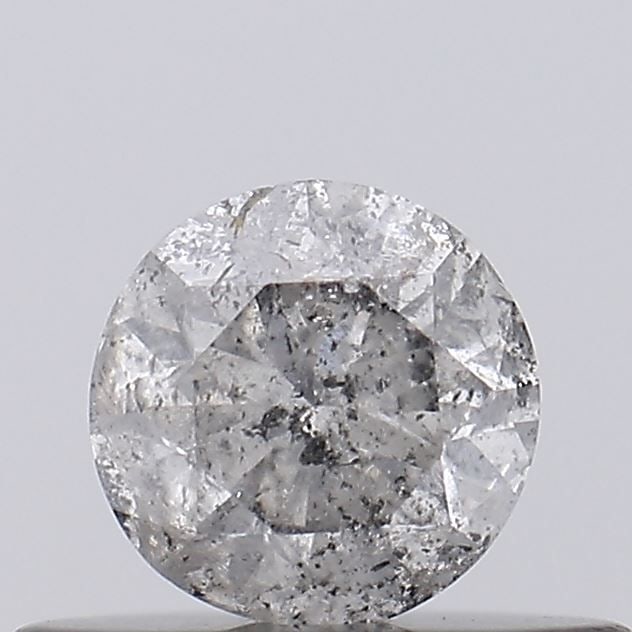 Loose Diamond - ROUND 0.31ct Salt and Pepper I3: Loose Diamond - ROUND 0.31ct Salt and Pepper I3 Source: Natural Shape: ROUND Carats: 0.31 Color: Salt and Pepper Certification: NONE Video:
