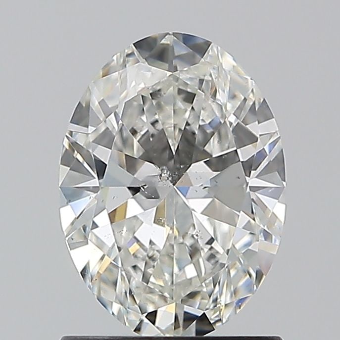 Loose Diamond - OVAL 1.2ct G SI2: Loose Diamond - OVAL 1.2ct G SI2 Source: Natural Shape: OVAL Carats: 1.2 Color: G Clarity: SI2 Certification: GIA Video: