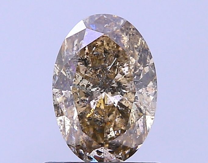 Loose Diamond - OVAL 1.01ct Light Brown I1: Loose Diamond - OVAL 1.01ct Light Brown I1 Source: Natural Shape: OVAL Carats: 1.01 Color: Light Brown Certification: NONE Video: