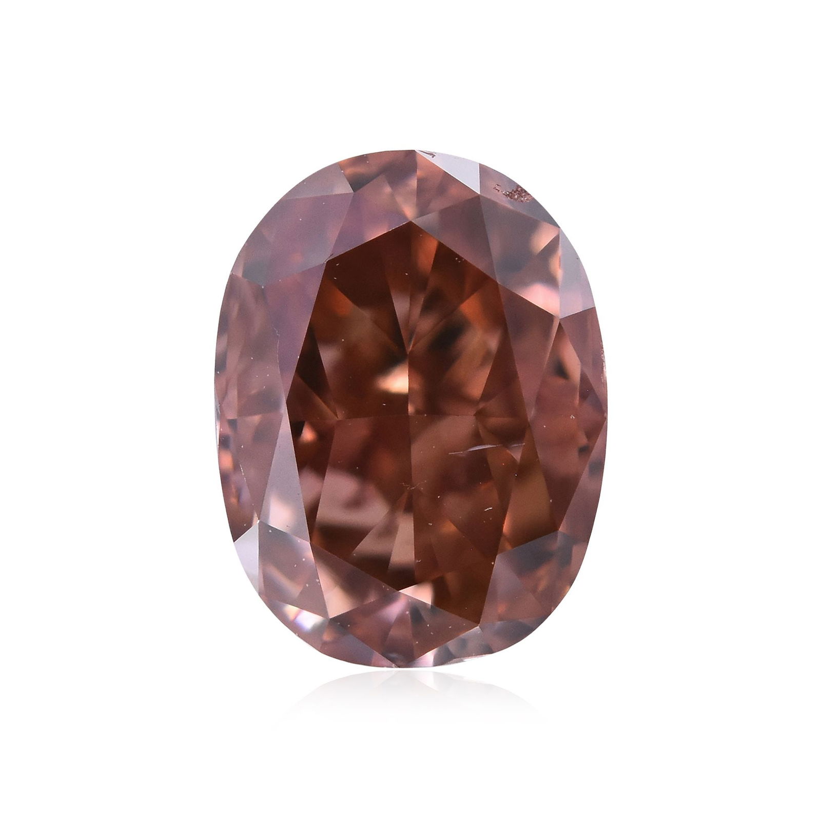 Loose Diamond - OVAL 1.0ct Fancy Deep Brown Pink SI2: Loose Diamond - OVAL 1.0ct Fancy Deep Brown Pink SI2 Source: Natural Shape: OVAL Carats: 1.0 Color: Fancy Deep Brown Pink Certification: GIA Video:
