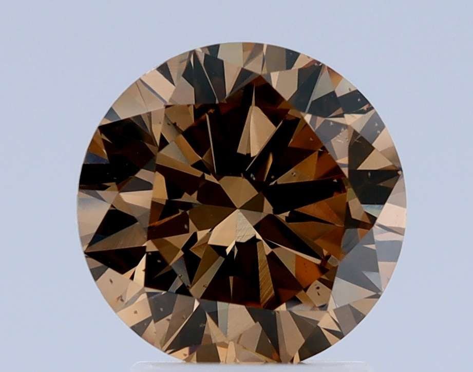Loose Diamond - ROUND 2.0ct Brown VS2: Loose Diamond - ROUND 2.0ct Brown VS2 Source: Natural Shape: ROUND Carats: 2.0 Color: Brown Certification: IGI Video: