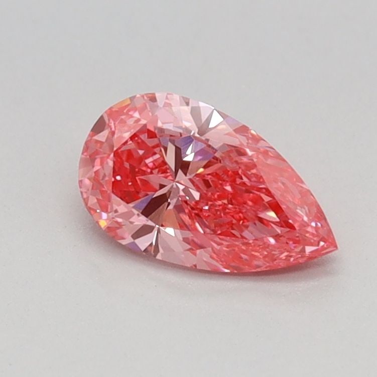 Loose Diamond - PEAR 0.39ct Fancy Vivid Pink VS1: Loose Diamond - PEAR 0.39ct Fancy Vivid Pink VS1 Source: This is a real non-mined Diamond that has been grown in a lab Shape: PEAR Carats: 0.39 Color: Fancy Vivid Pink Certification: IGI Video: