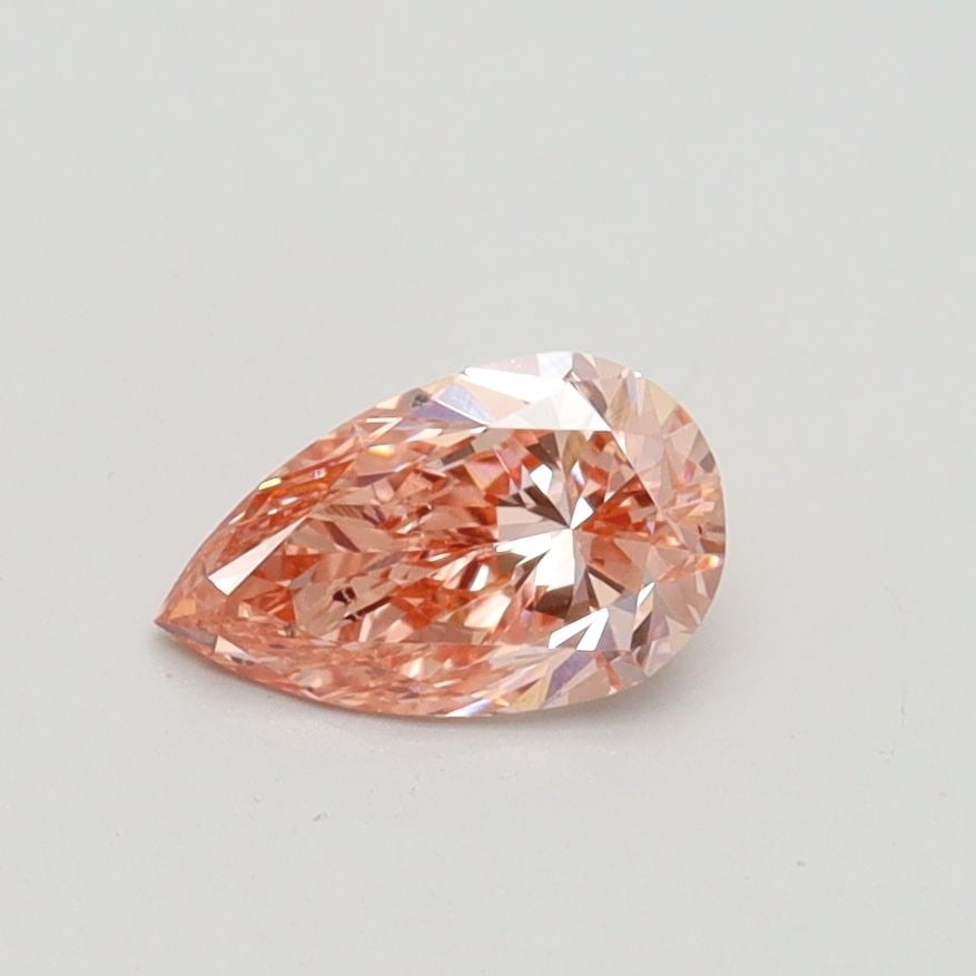 Loose Diamond - PEAR 0.51ct Fancy Intense Pink SI1: Loose Diamond - PEAR 0.51ct Fancy Intense Pink SI1 Source: This is a real non-mined Diamond that has been grown in a lab Shape: PEAR Carats: 0.51 Color: Fancy Intense Pink Certification: IGI Video: