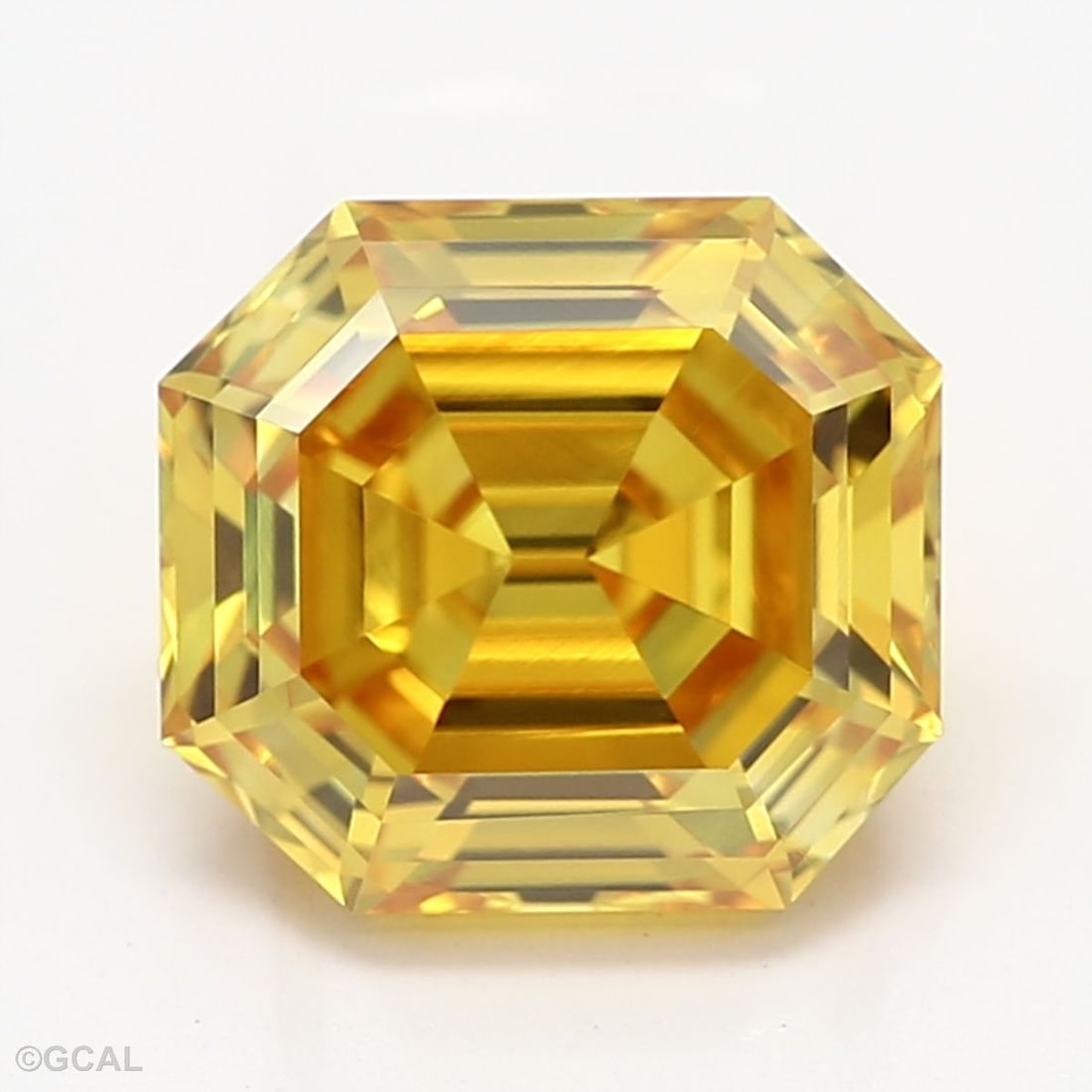 Loose Diamond - OCTAGONAL 1.18ct Fancy Vivid Yellow VS1: Loose Diamond - OCTAGONAL 1.18ct Fancy Vivid Yellow VS1 Source: This is a real non-mined Diamond that has been grown in a lab Shape: OCTAGONAL Carats: 1.18 Color: Fancy Vivid Yellow Certification: GCA