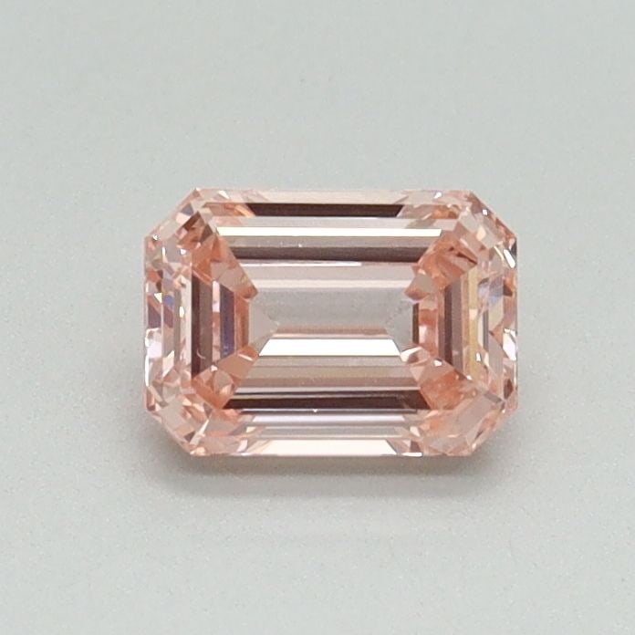 Loose Diamond - EMERALD 0.53ct Fancy Intense Pink VS1: Loose Diamond - EMERALD 0.53ct Fancy Intense Pink VS1 Source: This is a real non-mined Diamond that has been grown in a lab Shape: EMERALD Carats: 0.53 Color: Fancy Intense Pink Certification: IGI Vid
