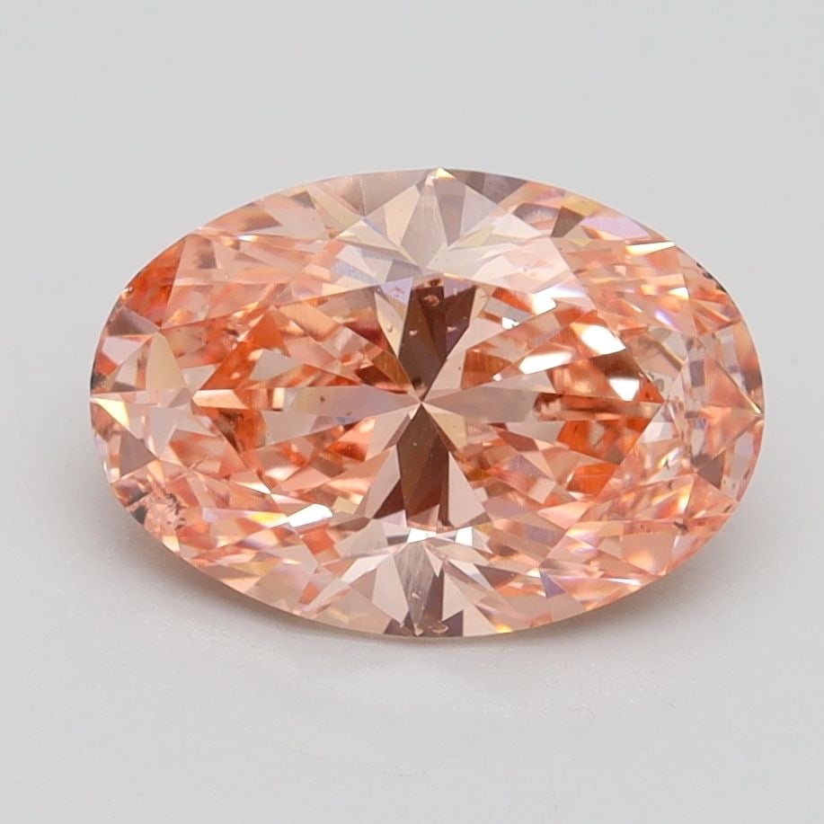 Loose Diamond - OVAL 2.02ct Fancy Intense Pink SI1: Loose Diamond - OVAL 2.02ct Fancy Intense Pink SI1 Source: This is a real non-mined Diamond that has been grown in a lab Shape: OVAL Carats: 2.02 Color: Fancy Intense Pink Certification: IGI Video: