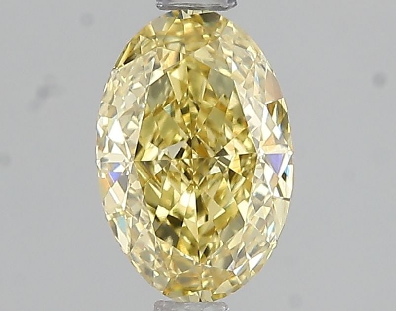 Loose Diamond - OVAL 1.5ct Fancy Intense Yellow VS1: Loose Diamond - OVAL 1.5ct Fancy Intense Yellow VS1 Source: This is a real non-mined Diamond that has been grown in a lab Shape: OVAL Carats: 1.5 Color: Fancy Intense Yellow Certification: IGI Video: