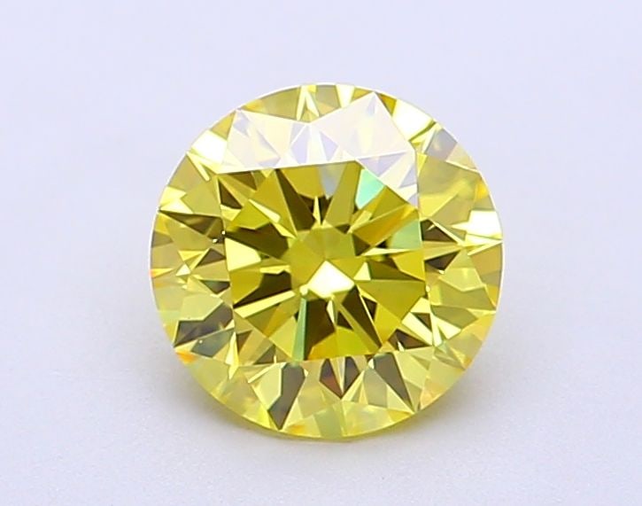 Ideal Loose Diamond - ROUND 1.19ct Fancy Vivid Yellow VS1: Ideal Loose Diamond - ROUND 1.19ct Fancy Vivid Yellow VS1 Source: This is a real non-mined Diamond that has been grown in a lab Shape: ROUND Carats: 1.19 Color: Fancy Vivid Yellow Certification: IGI V